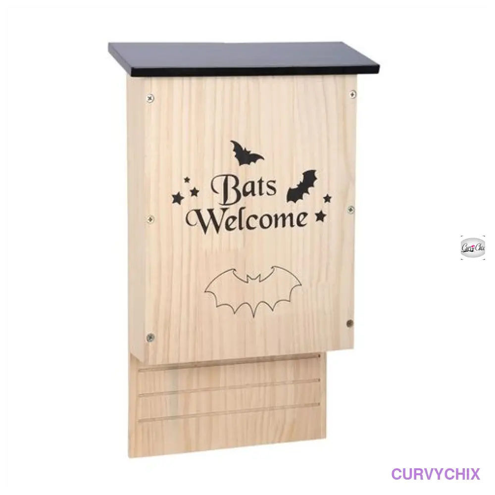 Wooden Bat House