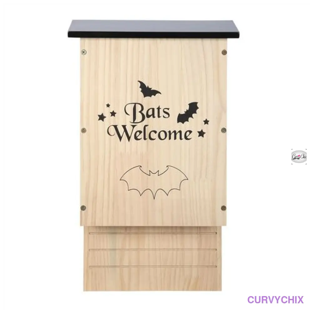 Wooden Bat House
