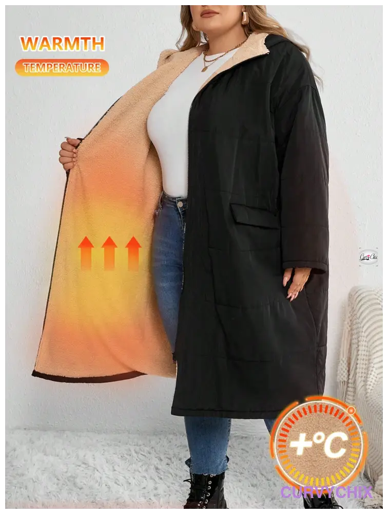 Plus Size puffer coat UK SIZES 26-38 - Winter Coats