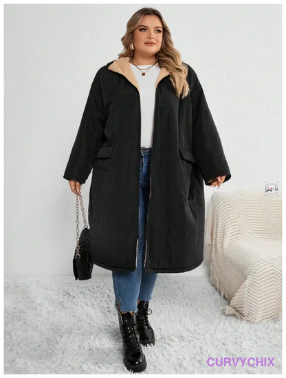 Plus Size puffer coat UK SIZES 26-38 - Winter Coats