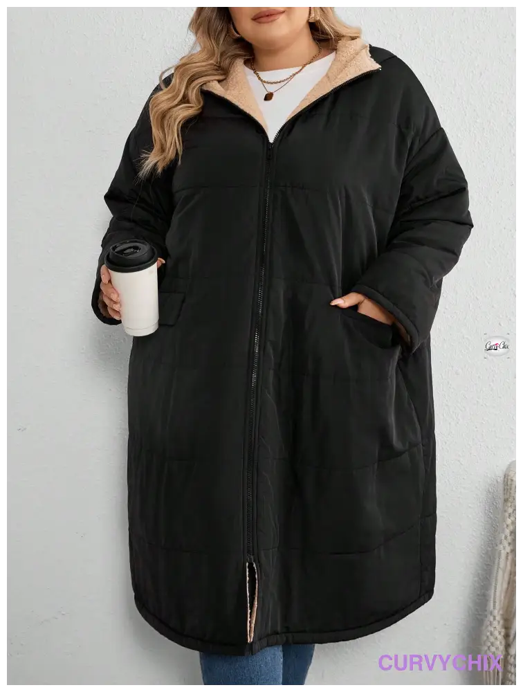 Plus Size puffer coat UK SIZES 26-38 - Winter Coats