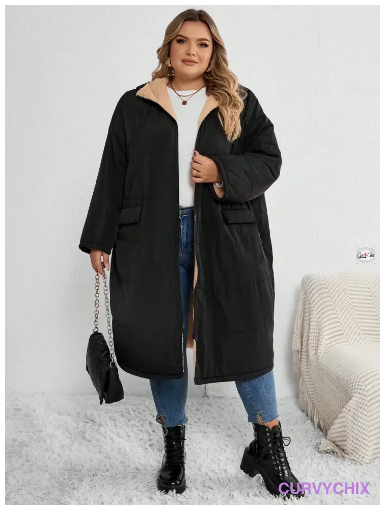 Plus Size puffer coat UK SIZES 26-38 - Winter Coats