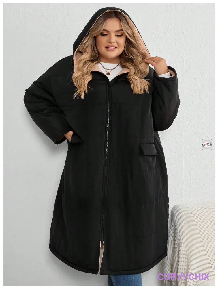 Plus Size puffer coat UK SIZES 26-38 - Winter Coats