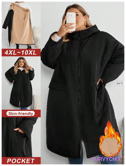 Plus Size puffer coat UK SIZES 26-38 - Winter Coats