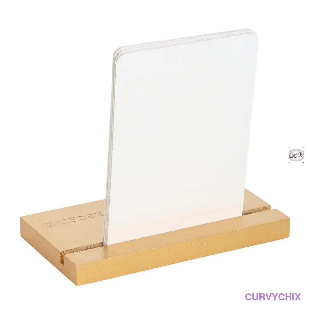 Ethereal Affirmation Cards Wooden Stand