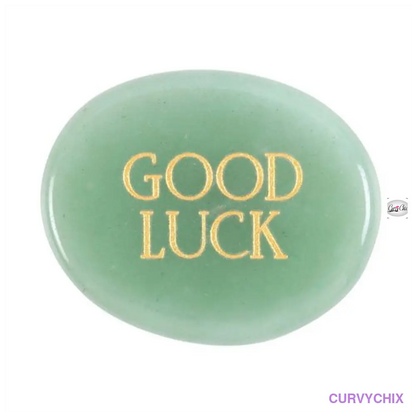 Good Luck Aventurine Crystal Palm Stone