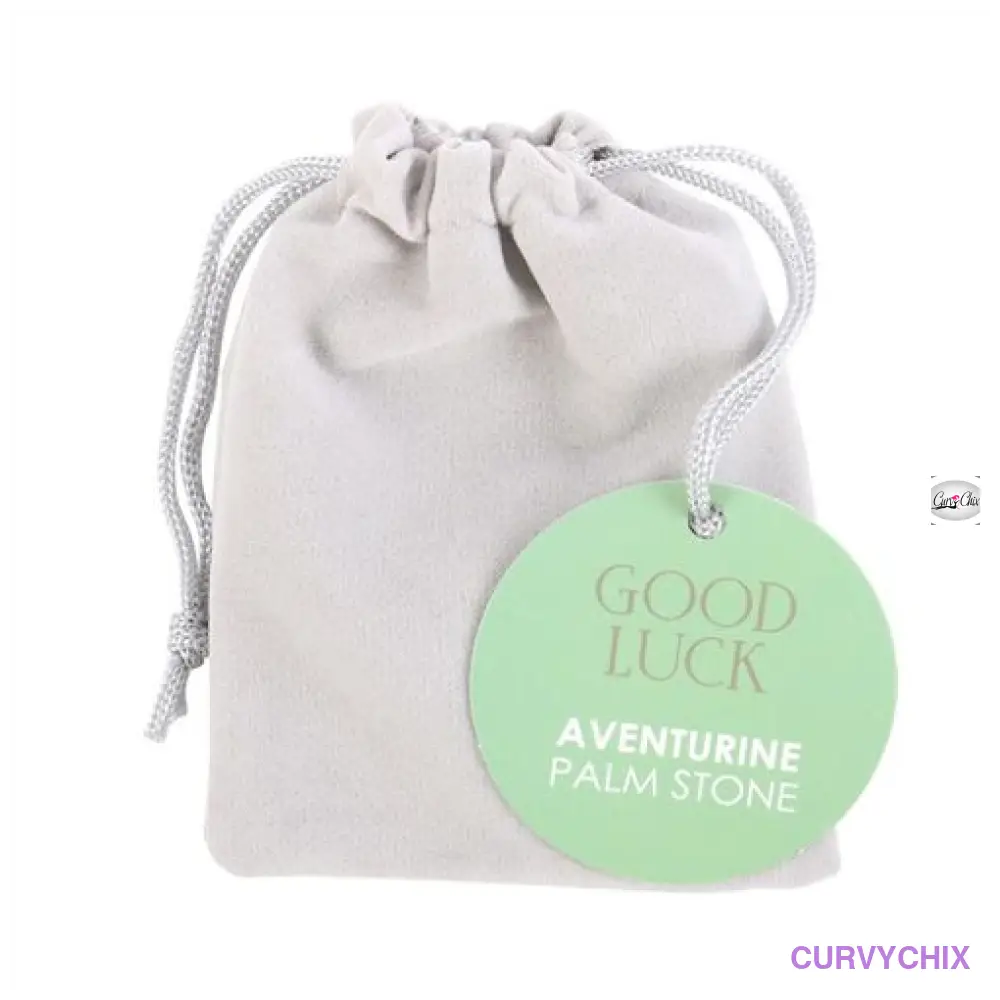 Good Luck Aventurine Crystal Palm Stone