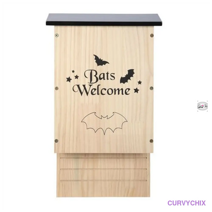Wooden Bat House