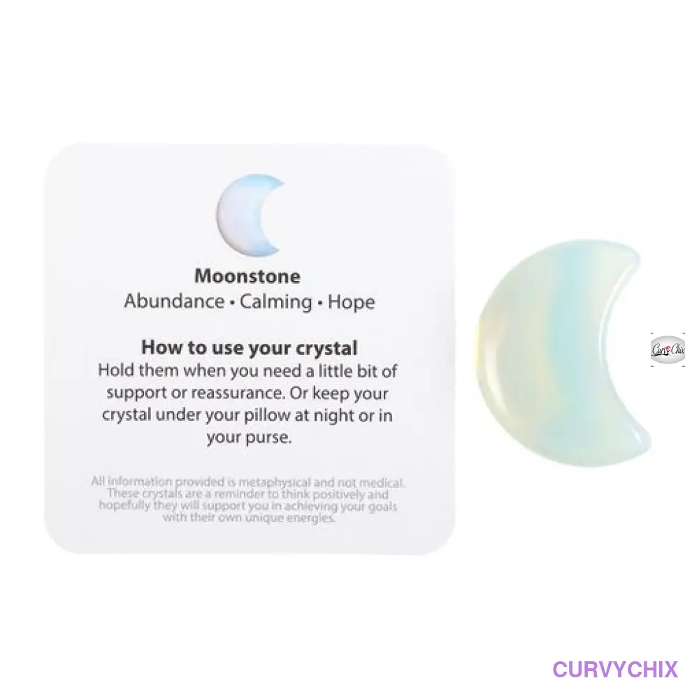 Stay Wild Opalite Crystal Moon Bag