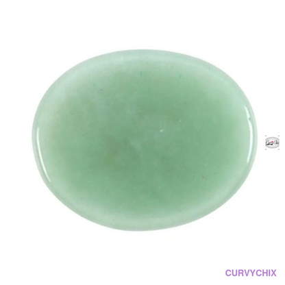 Good Luck Aventurine Crystal Palm Stone