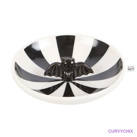 Striped Bat Trinket Dish