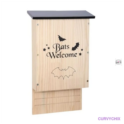 Wooden Bat House